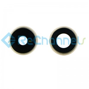For Huawei Mate 20 Lite Back Camera Lens and Bezel Replacement - Gold - Grade S+