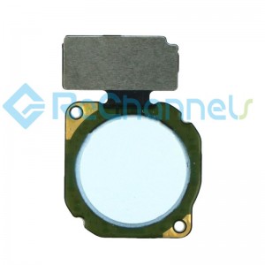 For Huawei P Smart+(nova 3i) Fingerprint Sensor Flex Cable Replacement - White - Grade S+
