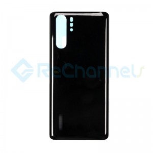 For Huawei P30 Pro Battery Door Replacement - Black - Grade S+