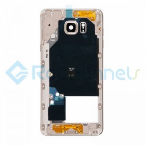 For Samsung Galaxy Note 5 SM-N920V/N920P/N920H/N920F Rear Housing Replacement - Gold - Grade S+