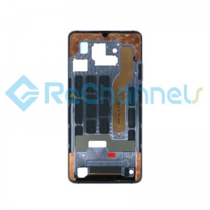 For Huawei Mate 20 X Front Housing Replacement - Silver - Grade S+