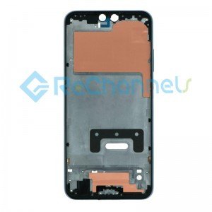 For Huawei Y9 2019 Front Housing Replacement - Black - Grade S+
