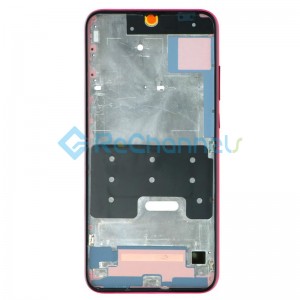 For Huawei Honor 10 Lite Front Housing Replacement - Red - Grade S+