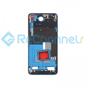 For Huawei P40 Front Housing Replacement - Blue - Grade S+