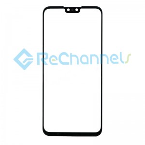For Huawei Y9 2019 Glass Lens Replacement - Black - Grade S+