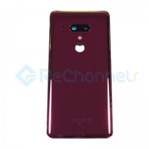 For HTC U12 Plus Battery Door Replacement - Red - Grade S+
