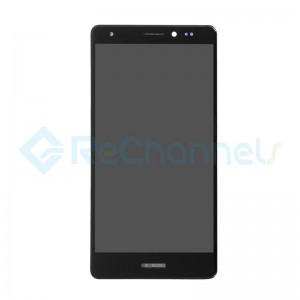 For Huawei Mate S LCD Screen and Digitizer Assembly with Front Housing Replacement - Black - Grade S+