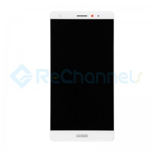 For Huawei Mate S LCD Screen and Digitizer Assembly with Front Housing Replacement - White - Grade S+