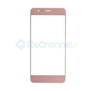 For Huawei Honor 8 Front Glass Lens Replacement - Rose Pink - Grade S+
