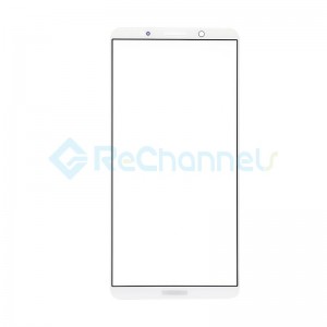 For Huawei Mate 10 Pro Front Glass Lens Replacement - White - Grade S+