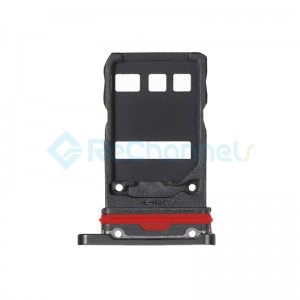 For Huawei Mate 20 Pro SIM Card Tray Replacement - Black - Grade S+