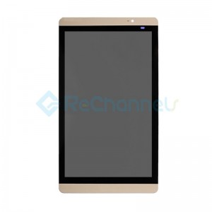 For Huawei Mediapad M2 8.0 LCD Screen and Digitizer Assembly Replacementt - Gold - Grade S