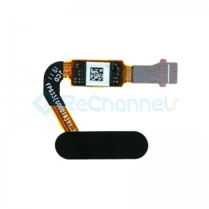 For Huawei P20 Home Button Flex Cable Replacement - Black - Grade S+