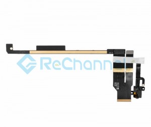 For Apple iPad 2 Audio Flex Cable Ribbon with PCB Board Replacement (CDMA) - Grade S+	