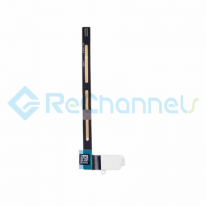 For Apple iPad Air 2 Audio Flex Cable Ribbon Replacement (Wifi+3G Version) - White - Grade S+
