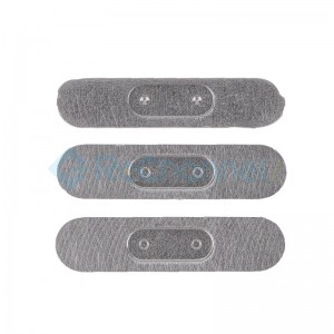 For Apple iPad Mini 4 Side Keys Replacement (3 pcs/set) - Space Gray - Grade S+