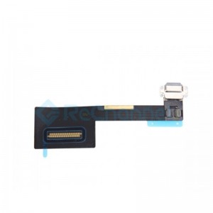 For iPad Pro 9.7 Charging Connector Flex Cable Replacement - Space Gray - Grade S+