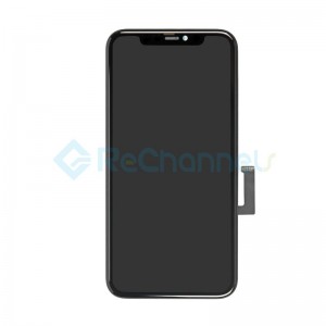 For Apple iPhone 11 LCD Screen and Digitizer Assembly Replacement - Black - Grade S