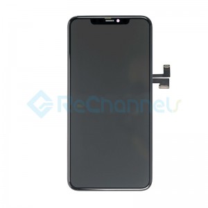 For Apple iPhone 11 Pro Max LCD Screen and Digitizer Assembly Replacement - Black - Grade S+