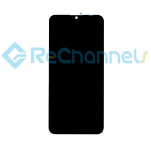 For Huawei P Smart+ 2019 LCD Screen and Digitizer Assembly Replacement - Black - Grade S+