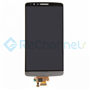 For LG G3 LCD Screen and Digitizer Assembly Replacement - Gray- Grade S+