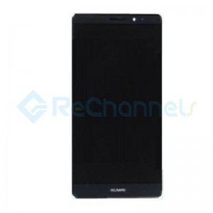 For Huawei Mate 8 LCD Screen and Digitizer Assembly with Front Housing Replacement - Black - Grade S+