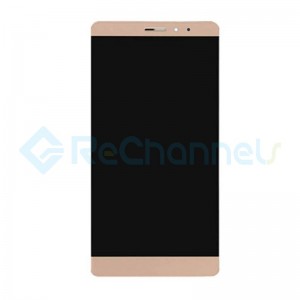 For Huawei Mate S LCD Screen and Digitizer Assembly with Front Housing Replacement - Gold - Grade S+