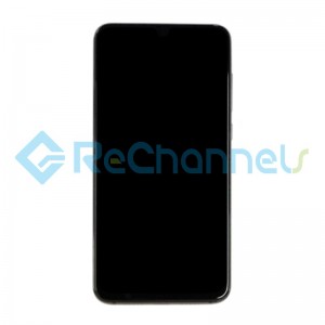 For Xiaomi Mi 9 LCD Screen and Digitizer Assembly with Front Housing Replacement - Black - Grade S+