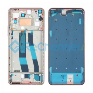 For Xiaomi Mi 11 Lite Front Housing Replacement - Pink - Grade S+