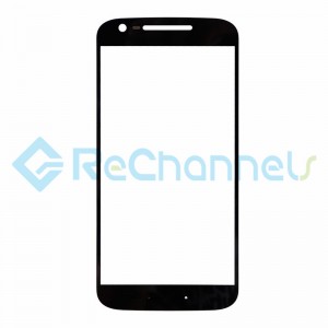 For Motorola Moto G4 Glass Lens Replacement - Black - Grade R