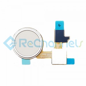 For LG Nexus 5X Home Button Flex Cable Ribbon Replacement - White - Grade S+ 