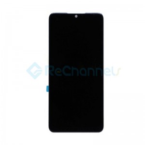 For Nokia 7.2 LCD Screen and Digitizer Assembly Replacement - Black - Grade S+