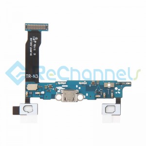 For Samsung Galaxy Note 4 SM-N910T Charging Port Flex Cable Ribbon Replacement - Grade S+	