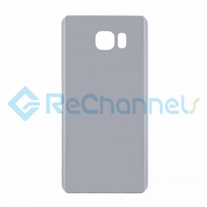 For Samsung Galaxy Note 5 Series Battery Door Replacement - Silver - Grade S+	
