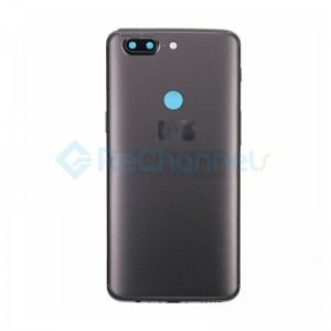 For OnePlus 5T Rear Housing Replacement - Slate Gray - Grade S+