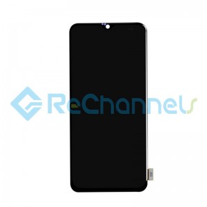 For OnePlus 6T LCD Screen and Digitizer Assembly Replacement - Black - Grade S+