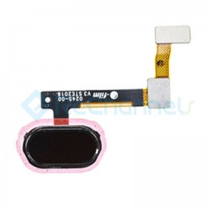 For OPPO R9 Plus Home Button Flex Cable Replacement - Black - Grade S+