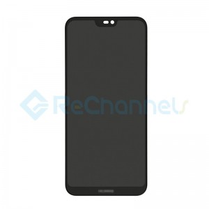 For Huawei P20 Lite LCD Screen and Digitizer Assembly Replacement - Black - Grade S+