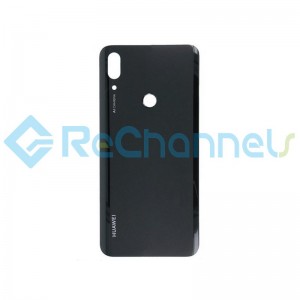 For Huawei P Smart Z Battery Door Replacement - Midnight Black - Grade S+