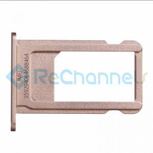 For Apple iPhone 6S Plus SIM Card Tray Replacement - Rose Gold - Grade S+