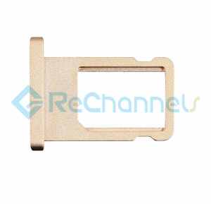For Apple iPad Air 2 SIM Card Tray Replacement - Gold - Grade S+	