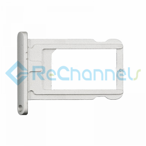 For Apple iPad Air 2 SIM Card Tray Replacement - Silver - Grade S+