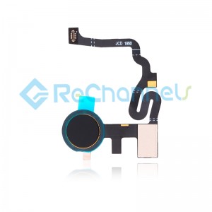 For Google Pixel 4a Fingerprint Sensor Flex Cable Replacement - Black - Grade S+
