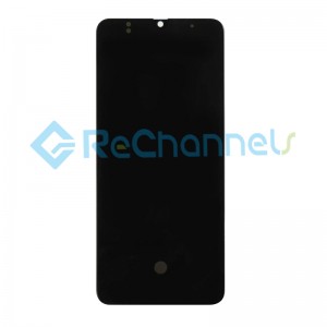 For Samsung Galaxy A70 SM-A705 LCD Screen and Digitizer Assembly with Frame Replacement - Black - Grade S