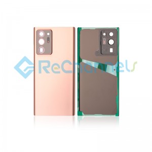 For Samsung Galaxy Note 20 Ultra SM-N985 Battery Door Replacement - Mystic Bronze - Grade S+