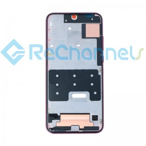 For Huawei Honor 20 Lite Front Housing Replacement - Red - Grade S+