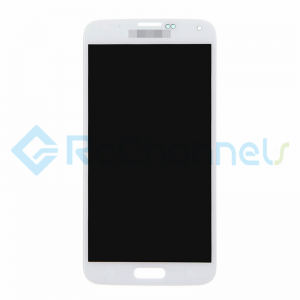 For Samsung Galaxy S5 LCD Screen and Digitizer Assembly Replacement - White - Grade S+