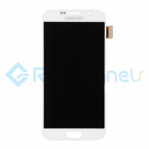 For Samsung Galaxy S6 LCD Screen and Digitizer Assembly Replacement - White - Grade S+