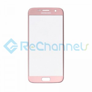 For Samsung Galaxy S7  Glass Lens Replacement - Rose Gold -Grade S+