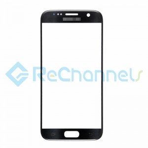 For Samsung Galaxy S7 Glass Lens Replacement - Black - Grade S+